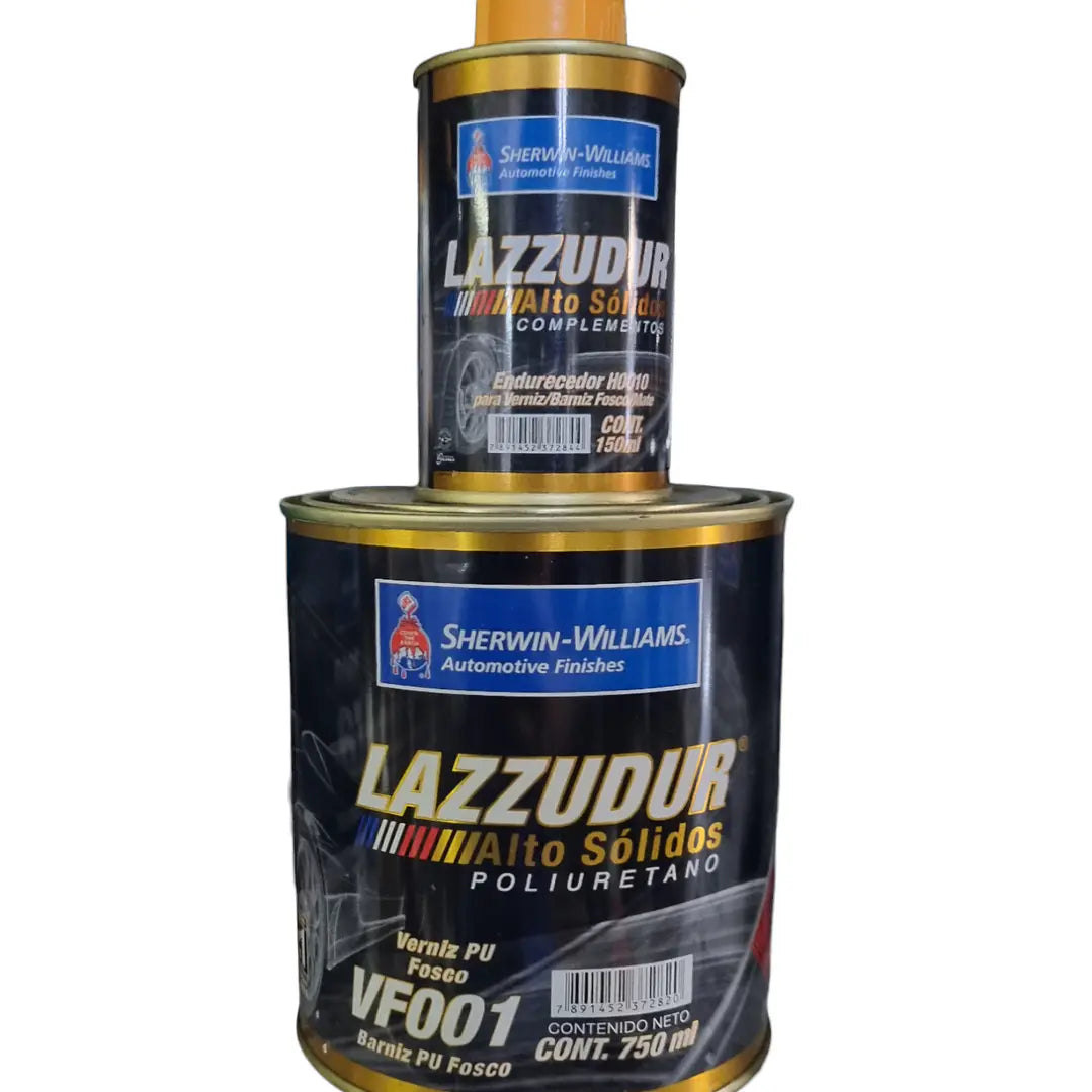 Kit Barniz Opaco Lazzudur