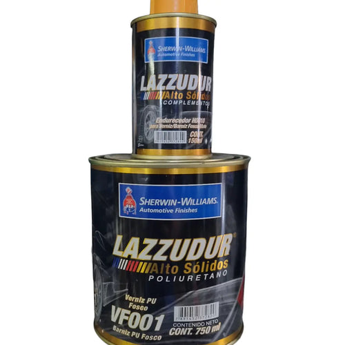 Kit Barniz Opaco Lazzudur