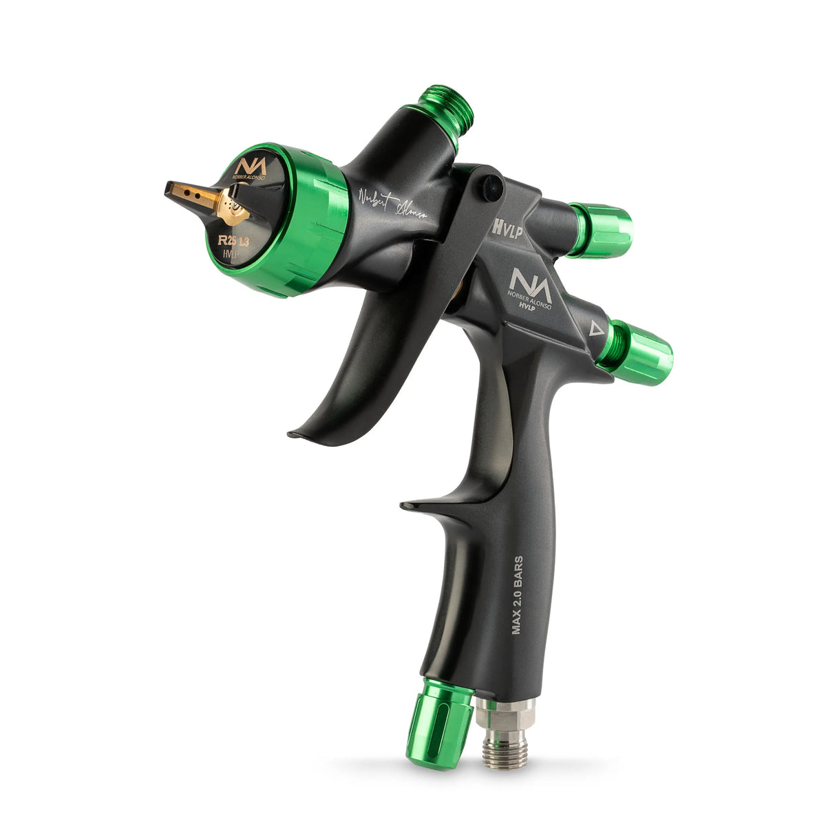 PISTOLA R25 NA CSC HVLP/GREEN EDITION