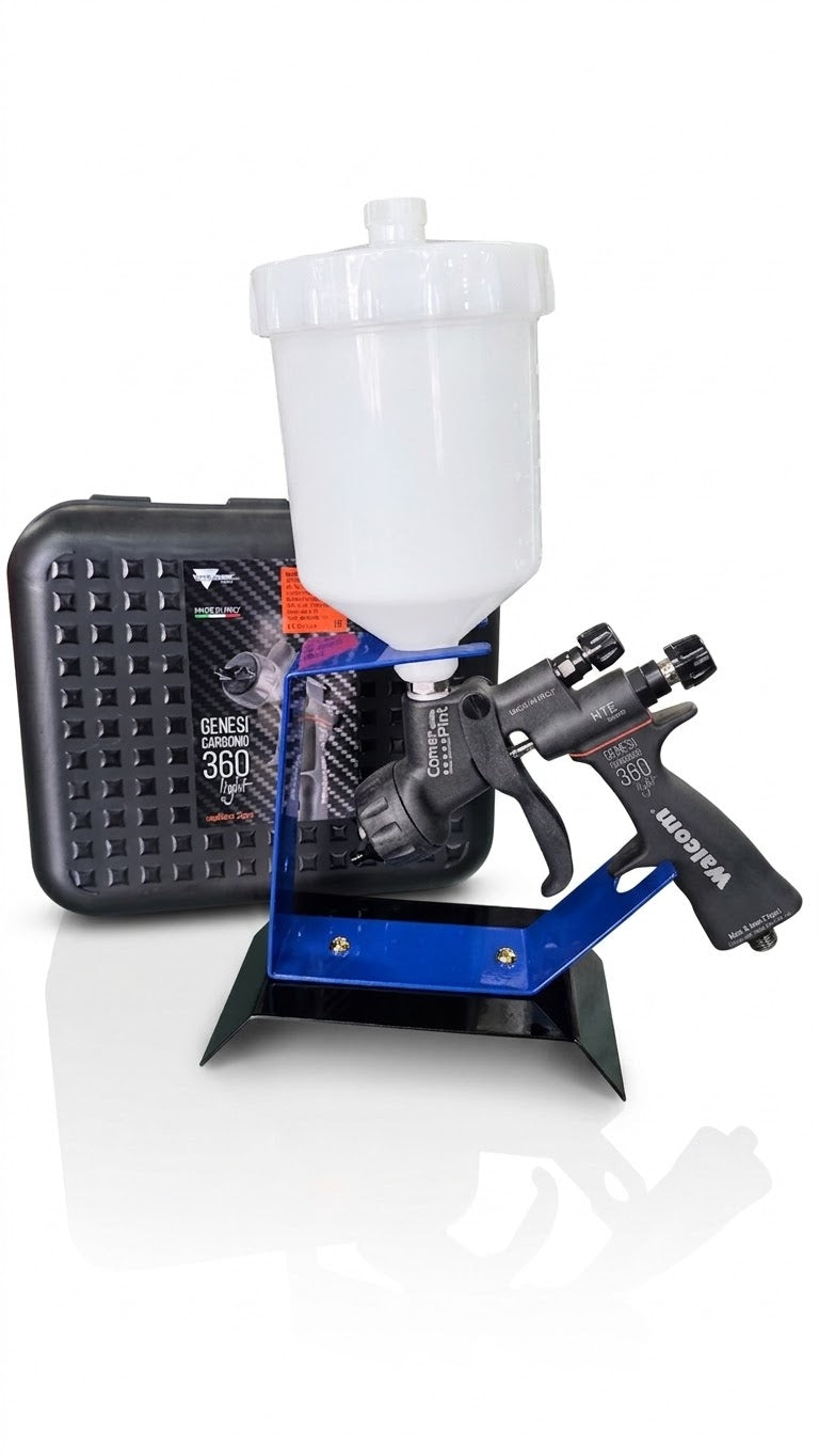 Pistola Walcom Genesi 360 Carbonio evo HTE Base 1.3 - Para Color