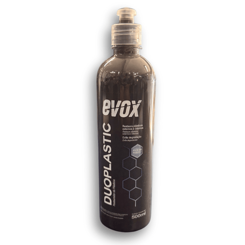 RENOVADOR DE PLASTICOS INTERNOS Y EXTERNOS AUTOMOTRIZ - DUOPLASTIC 500 ML EVOX