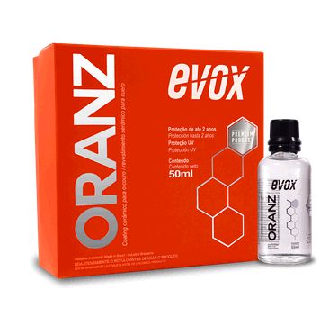 CERAMIC COATING PARA CUERO - 50 ML ORANZ EVOX