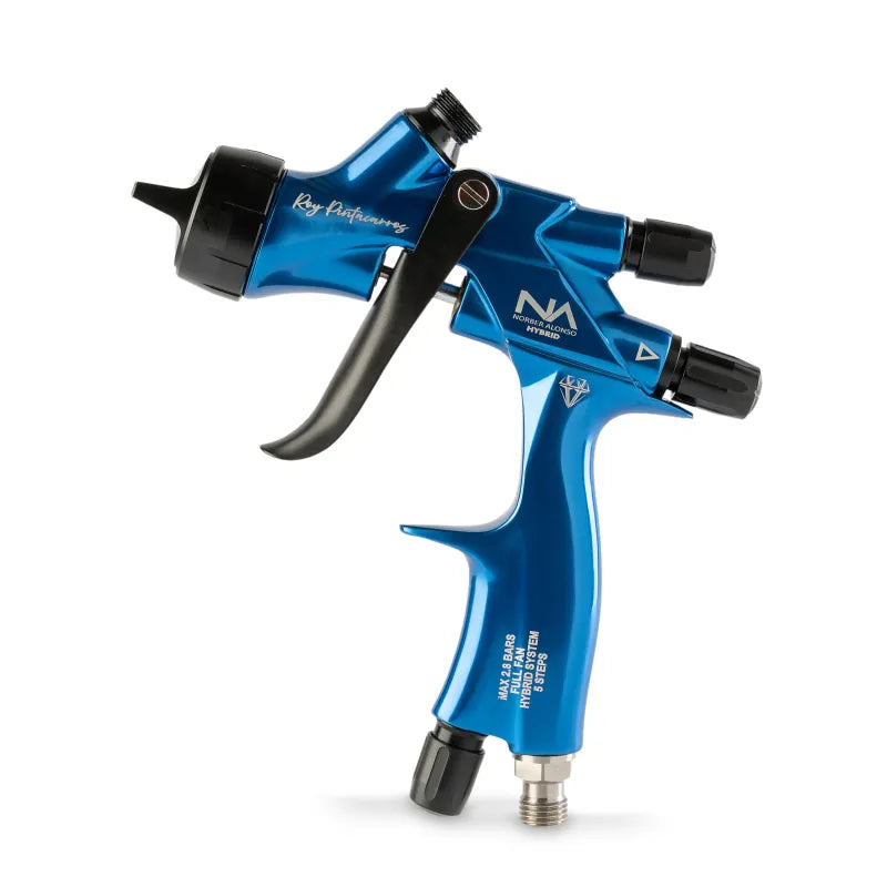 Pistola Híbrida R78 Roy Zaphiro Blue - detalle boquilla