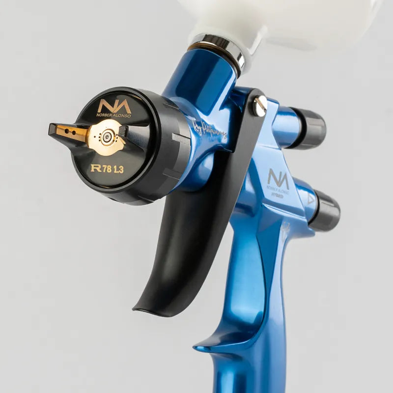 Pistola Híbrida R78 Roy Zaphiro Blue - vista lateral