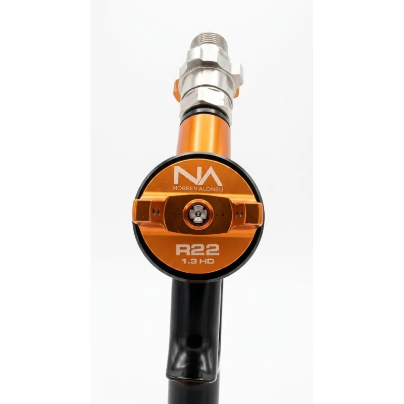 Pistola Foxy Orange R22 - vista lateral